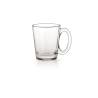 Borgonovo Verre à lait conique avec poignée en verre cl 31
