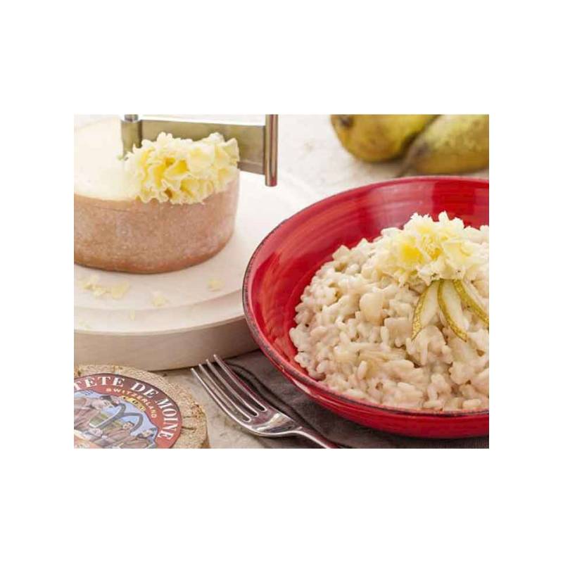 Coupe-fromage Girolle en bois et acier 22 cm