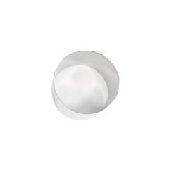 Moule rond en acier inoxydable 8x6 cm