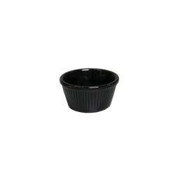 Moule à ramequin Inmiron en mélamine noire 9 cm
