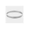 De Buyer moule rond perforé en acier inoxydable 28,5x2 cm