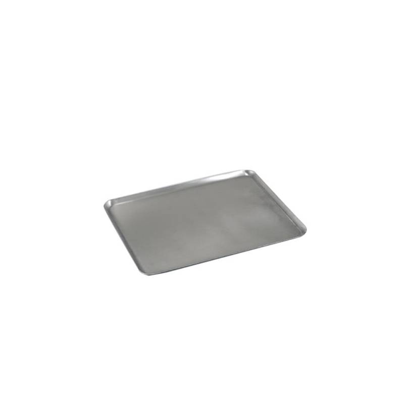 Plateau rectangulaire en acier inoxydable 23x17 cm