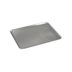 Bandeja rectangular de acero inoxidable 26x20 cm