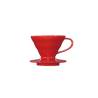 Coffee filter 1-4 cups ceramic red