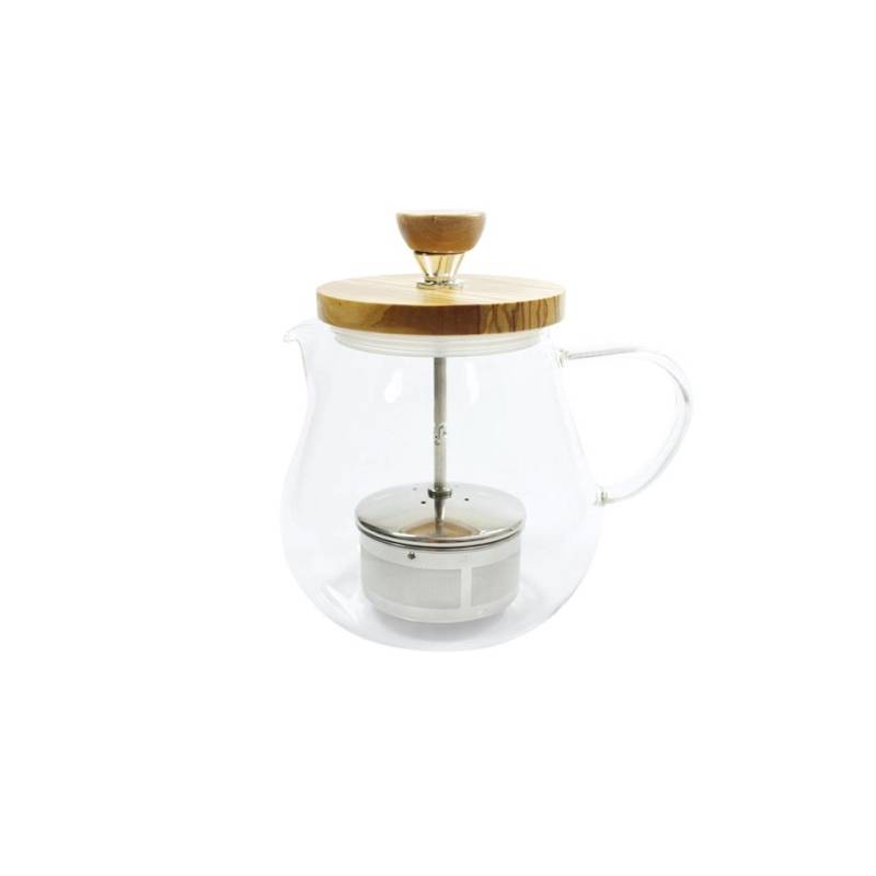 Teaor Hario tetera de vidrio y madera con filtro cl 70