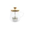 Teaor Hario tetera de vidrio y madera con filtro cl 70