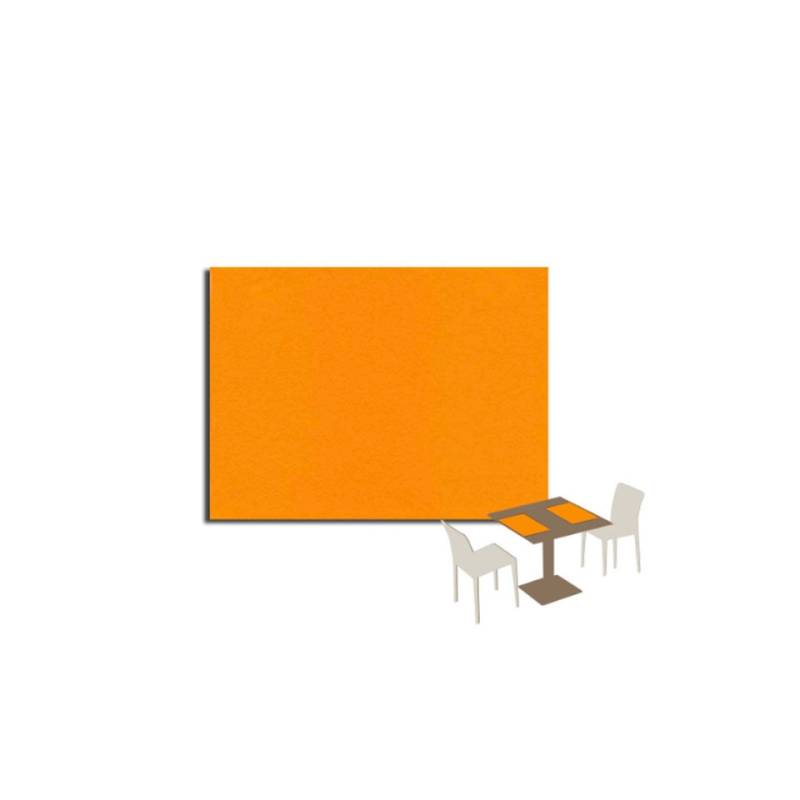 Mantel individual TNT naranja 30x40 cm