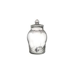 Jarrón vintage con grifo de cristal lt 8