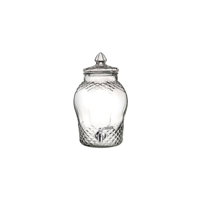 Jarrón vintage con grifo de cristal lt 8