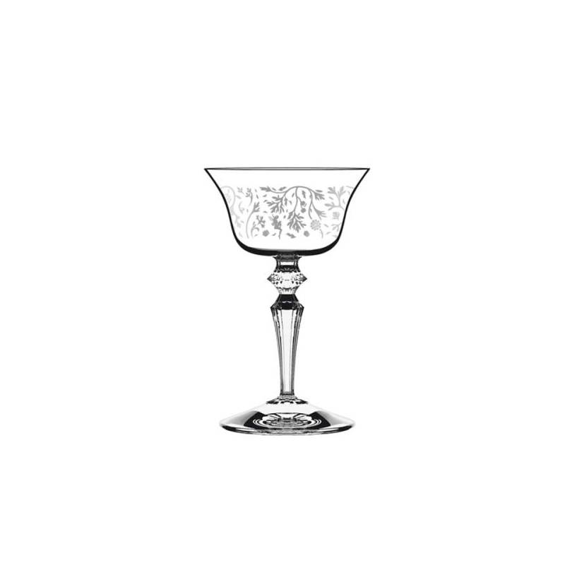 Copa President de ajenjo con decoración de cristal cl 22