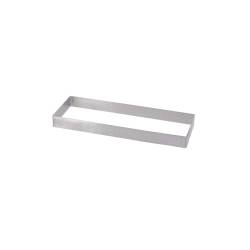 De Buyer molde rectangular perforado 25x8 cm