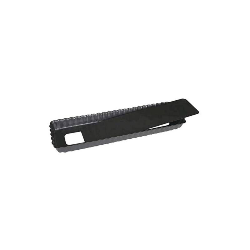 De Buyer moule à gâteau avec fond mobile antiadhésif en acier inoxydable cm 36x10