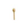 Mini tenedor de madera 10,5 cm