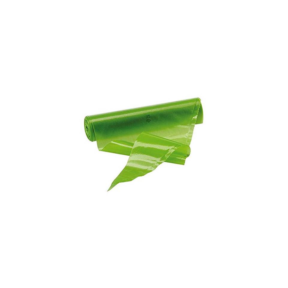 Vert PE jetable sac à poche cm 40