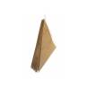 Conos desechables de papel marrón con interior blanco cm 29,5x21