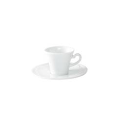 Taza y plato de café de porcelana Vivaldi cl 9