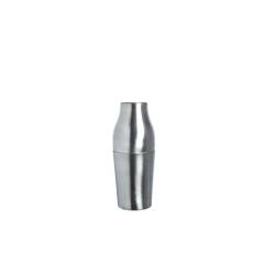 Shaker Parisienne 2 pièces acier inoxydable brossé cl 25