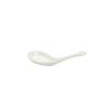 Mini cuillère de dégustation de soupe de riz en porcelaine blanche 9x2.5 cm