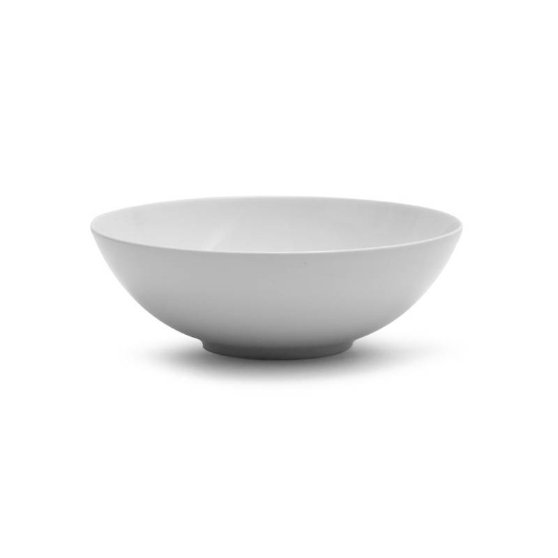 Ensaladera de porcelana blanca Royal 26 cm