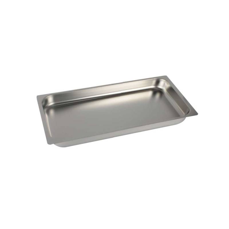 Poêle Gastronorm 1/1 en acier inoxydable cm 4