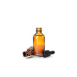 Flacon compte-gouttes en verre brun ml 50