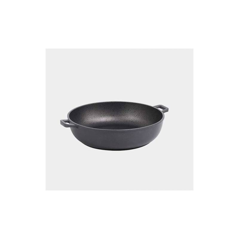 De Buyer aluminium antiadhésif Choc Extreme cocotte peu profonde 28 cm