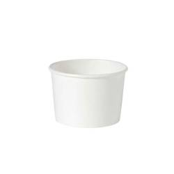 Duni plato sopero desechable de cartón blanco cl 25