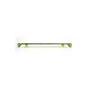 Assiette Nori 100% Chef en verre pailleté vert cm 22x16