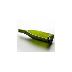 Coupelle à champagne 100% Chef en verre vert