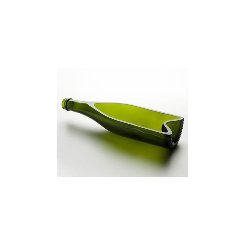 Coupelle à champagne 100% Chef en verre vert