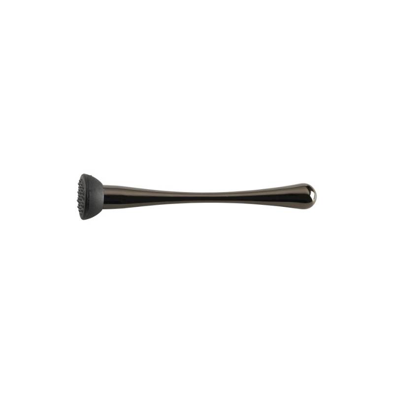 Pistilo de acero inoxidable negro 22,8 cm