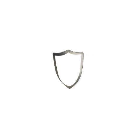 Moule à armoiries médiévales en acier inoxydable 4.3x5 cm