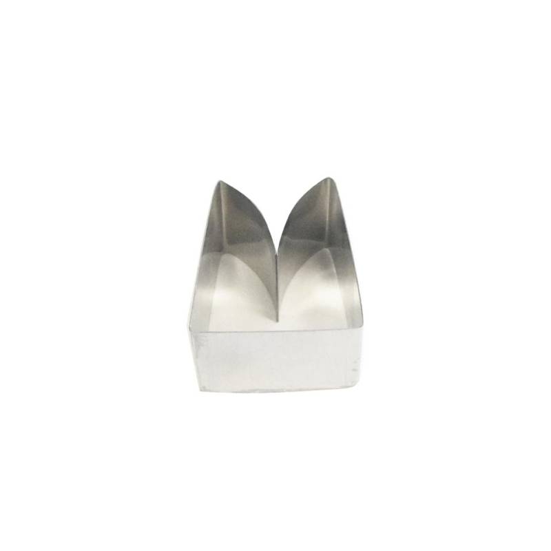 Molde medieval Merlo Ghibelline de acero inoxidable 4,6x5 cm