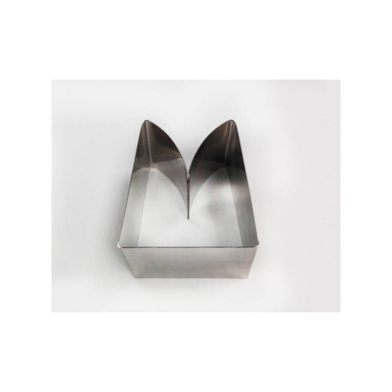 Molde medieval Merlo Ghibelline de acero inoxidable 4,6x5 cm