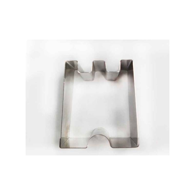 Copa torre medieval de acero inoxidable 4,5x5 cm