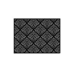 Set de table en papier damassé noir et argent Cm 30×40