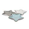 Mediterraneo Novità Home Seesternschale aus farbiger Keramik 23x23x4 cm