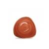 Cuenco triangular de cerámica vitrificada Stonecast Churchill naranja 15,3 cm