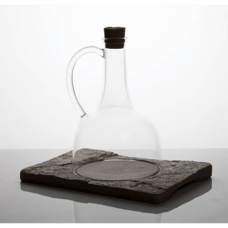 100% Chef XS glass bottle dome 21x14 cm