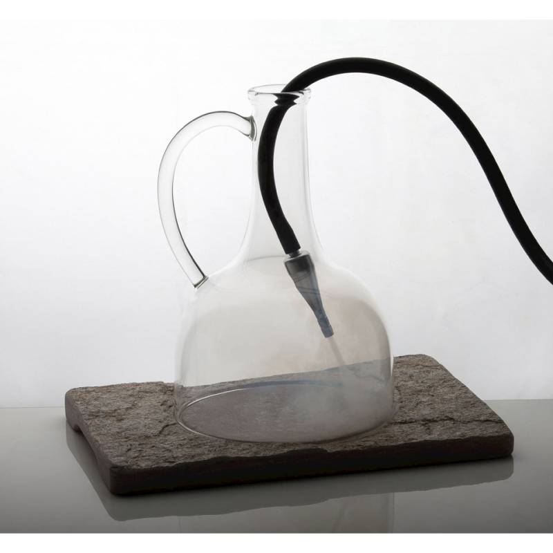 100% Chef XS glass bottle dome 21x14 cm