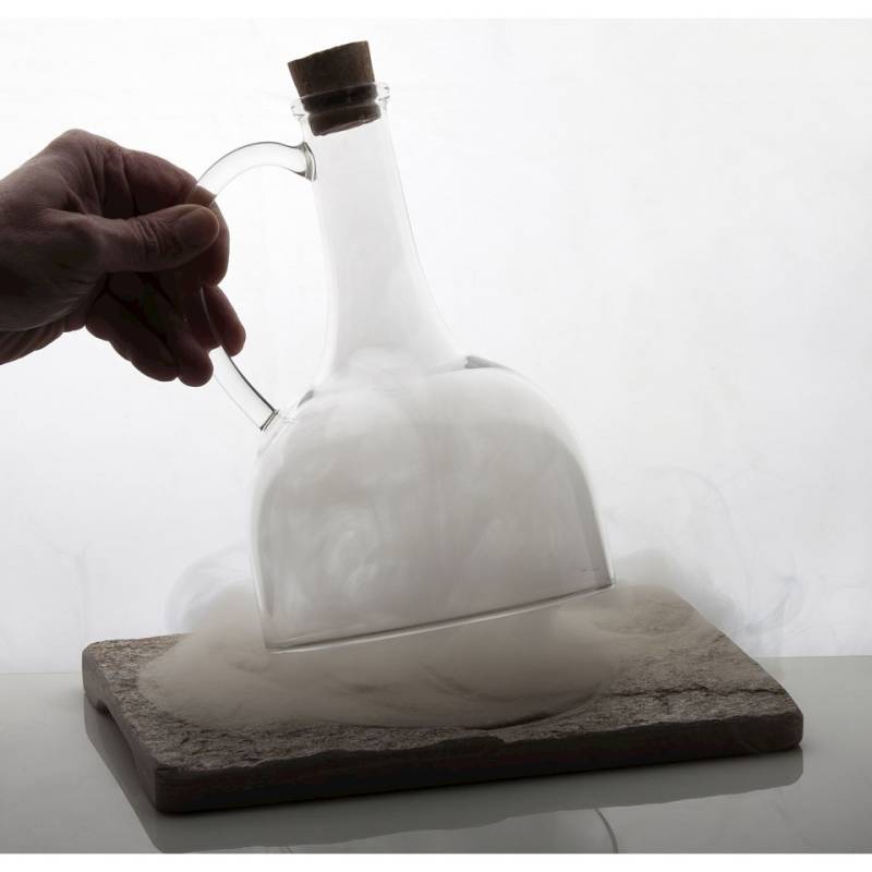 Cúpula de botella de vidrio 100% Chef XS 21x14 cm