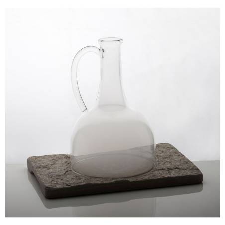 100% Chef XS glass bottle dome 21x14 cm