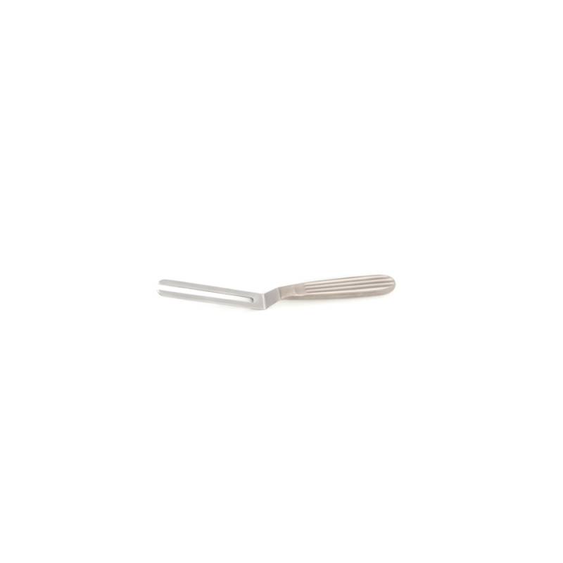 100% Chef tenedor espátula de acero inoxidable 20 cm