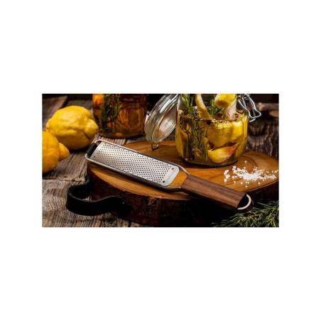 Master 1 Rallador Microplane de acero y madera 30 cm