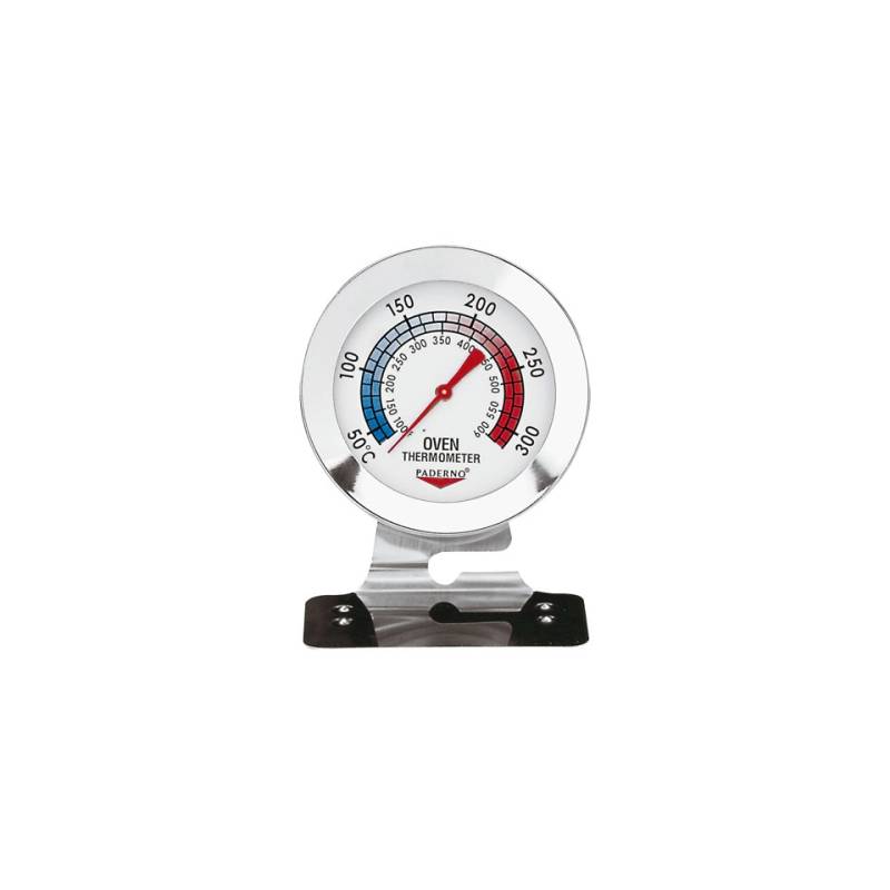 Termómetro de horno de acero inoxidable de +38 a +316°C