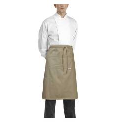 Tablier de taille avec poche Egochef 70x70cm kaki