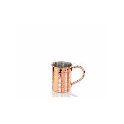 Mug Henry Light en acier et cuivre martelé cl 40