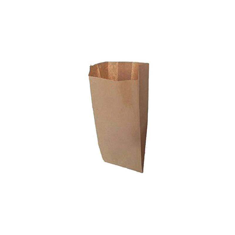 Bolsa de papel marrón 14x30 cm