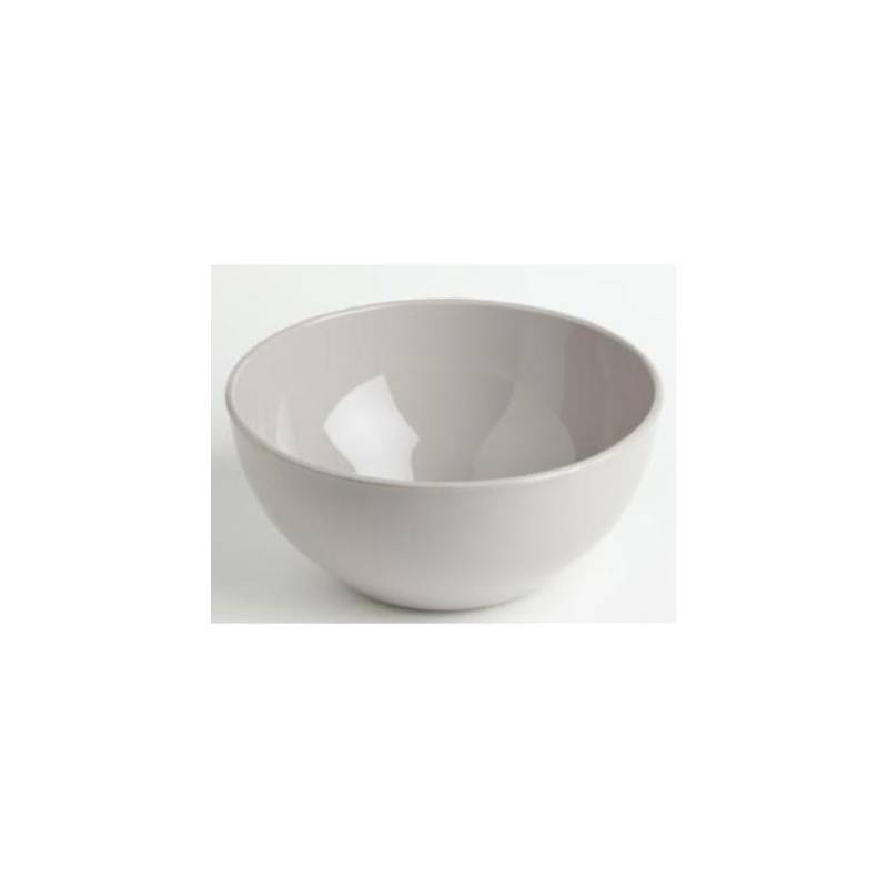 Ensaladera redonda en pbt blanco cm 25x11,5