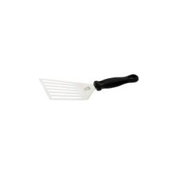 De Buyer spatule perforée flexible en acier inoxydable 12 cm